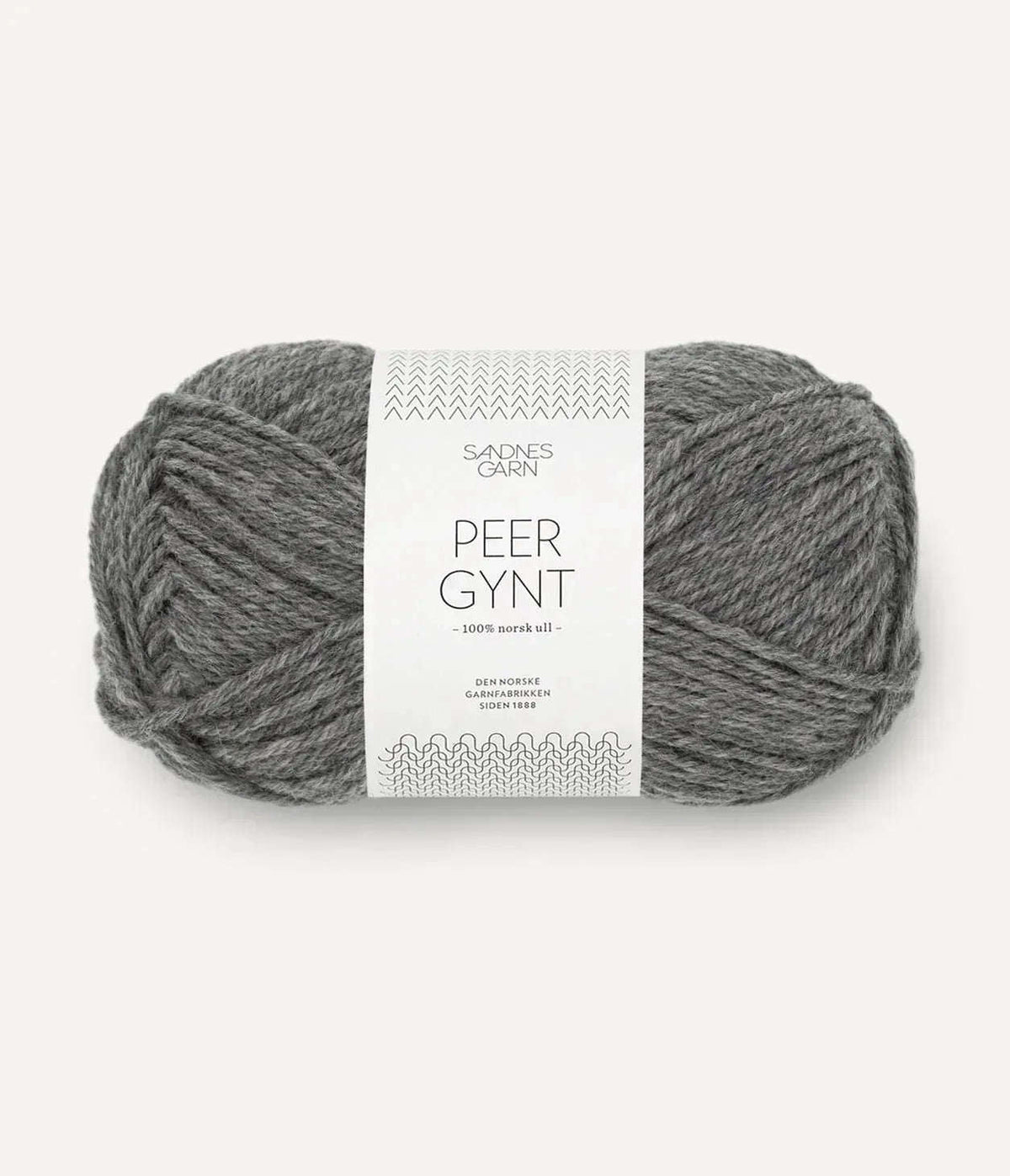 1053 Peer Gynt grå - Strikkedrøm
