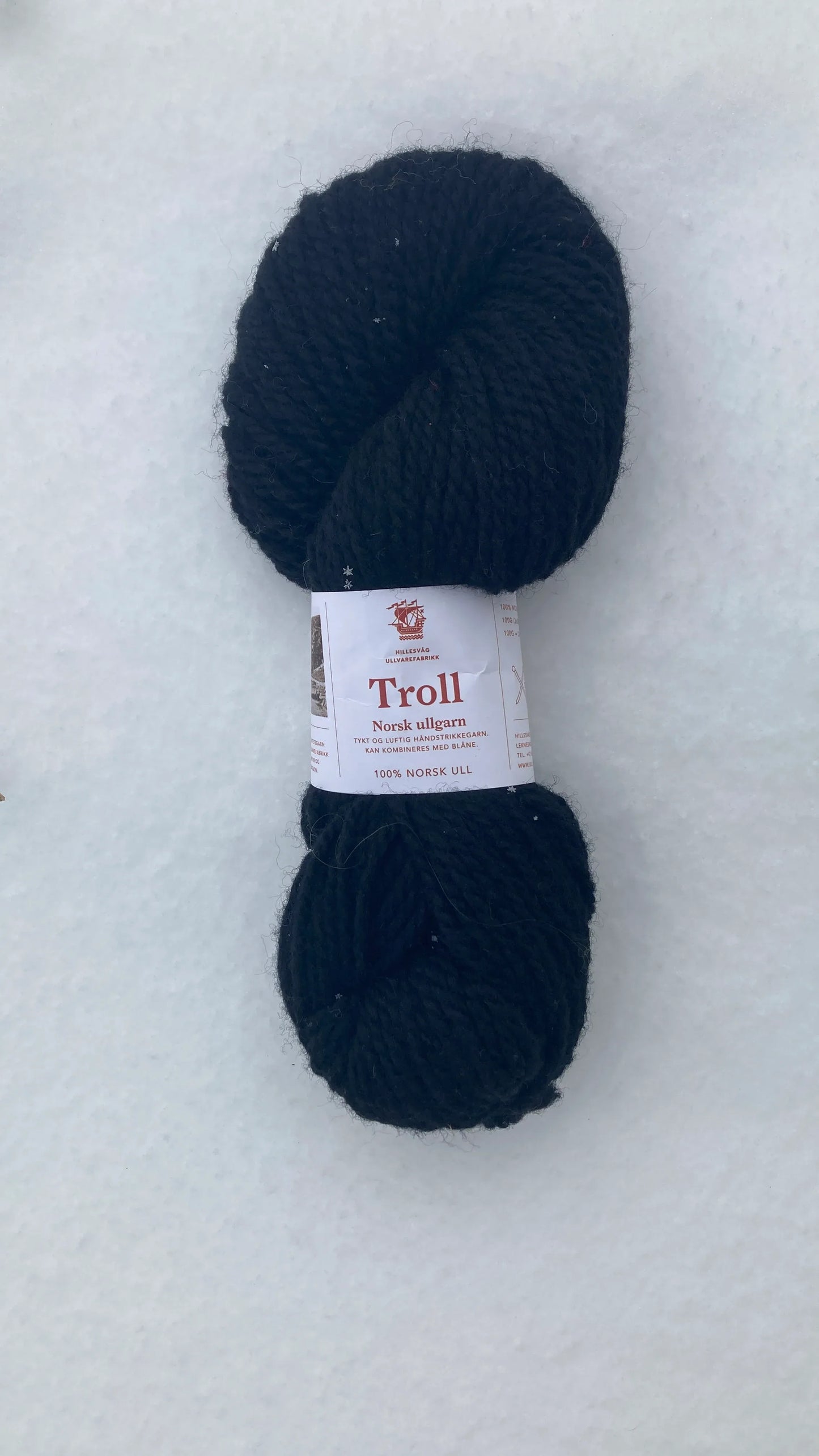 Troll 708 svart - Strikkedrøm