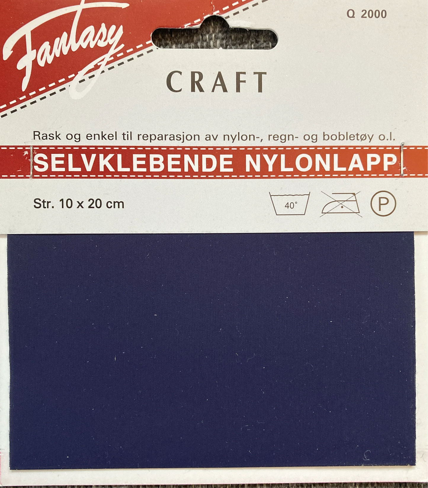 Selvklebende nylonlapp - Strikkedrøm