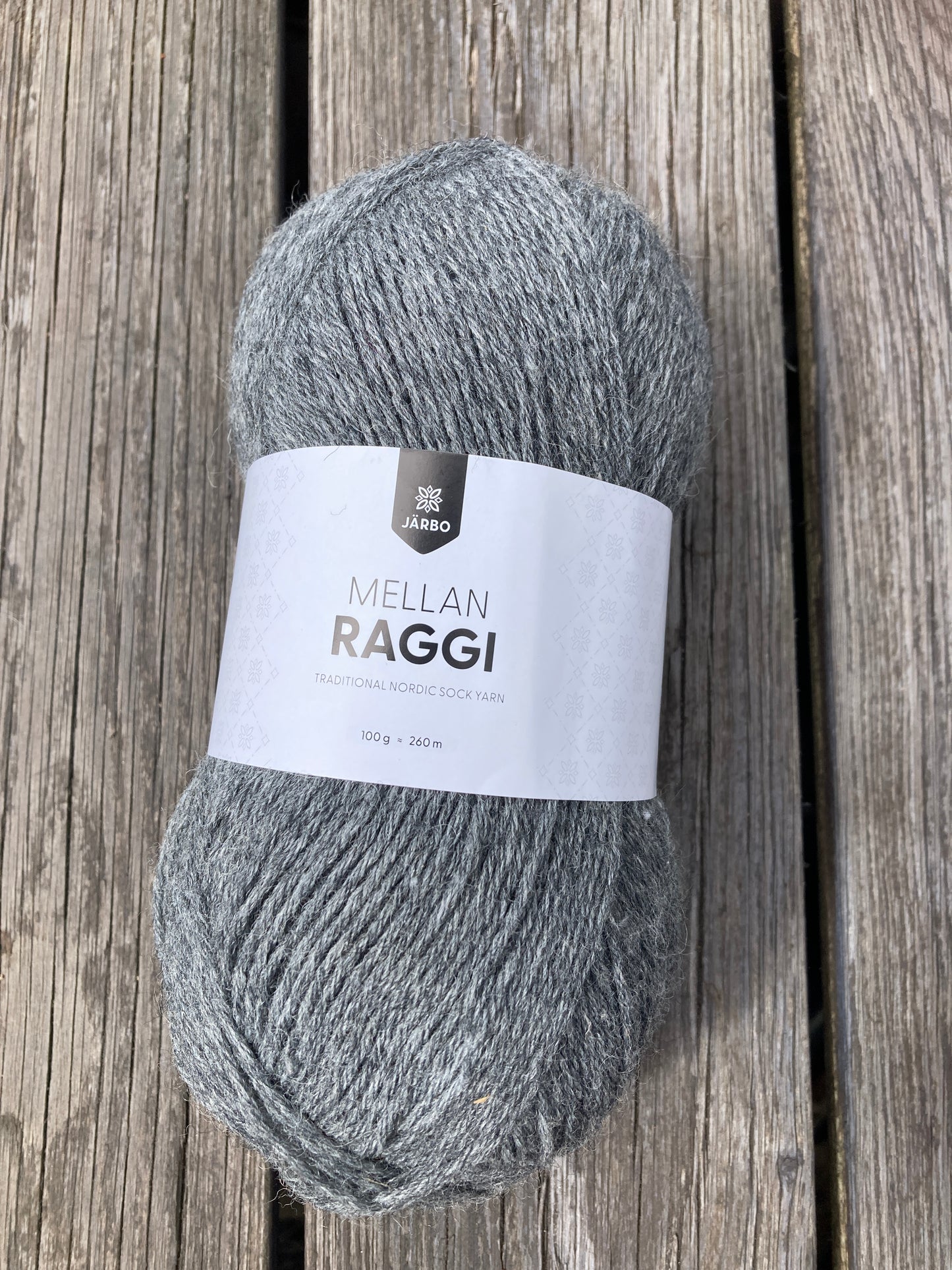 Mellanraggi 28212 mørk grå