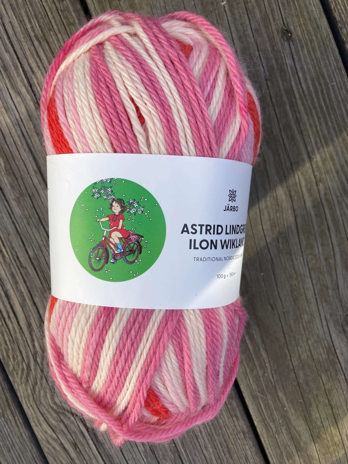 Raggi sokkegarn Astrid Lindgren 16005 , Lotta - Strikkedrøm