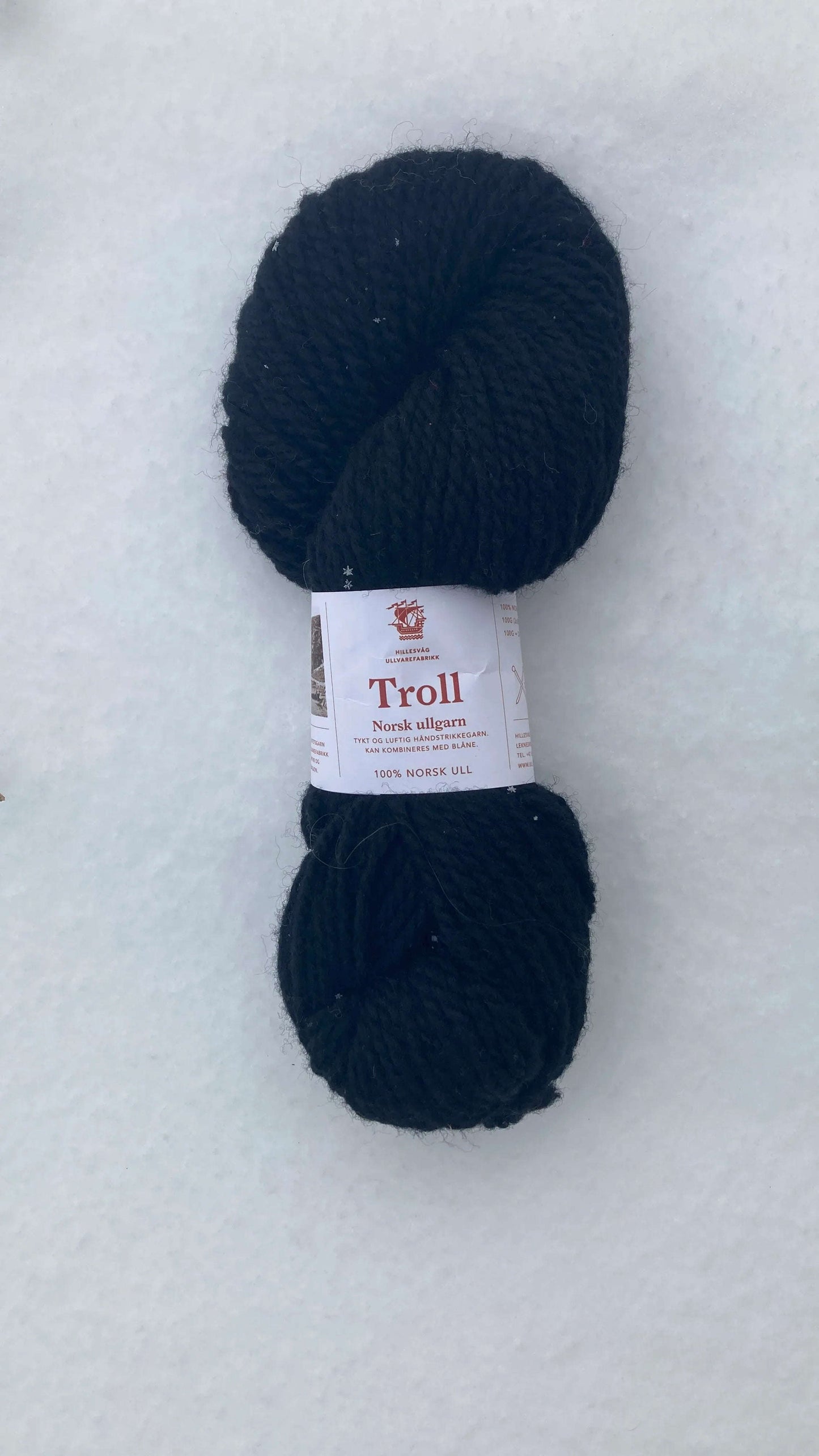 Troll 708 svart - Strikkedrøm