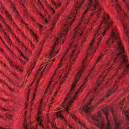 Lett lopi 1409 Garnet red - Strikkedrøm