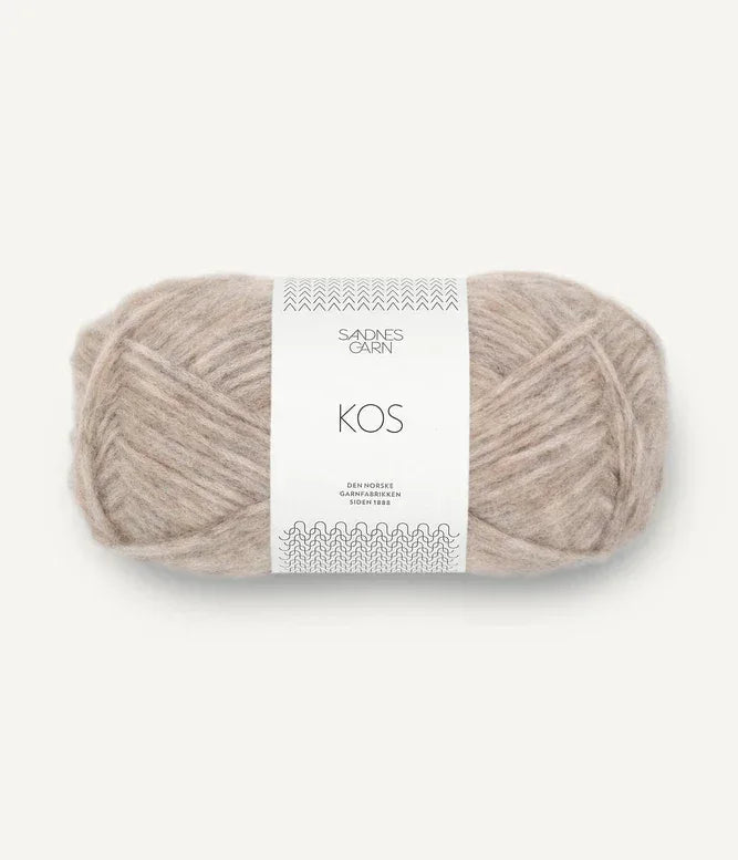 KOS 2611 Beige - Strikkedrøm