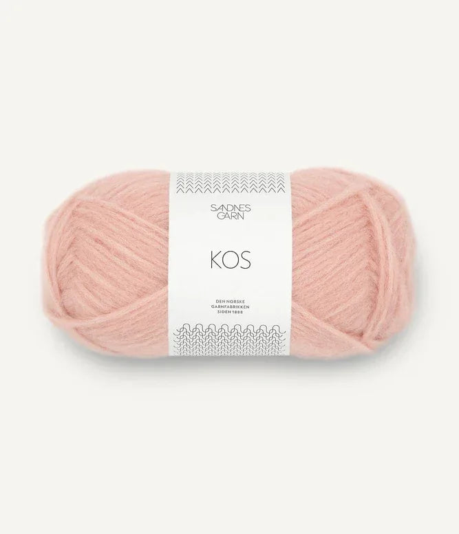 KOS 3511 Pudderosa - Strikkedrøm
