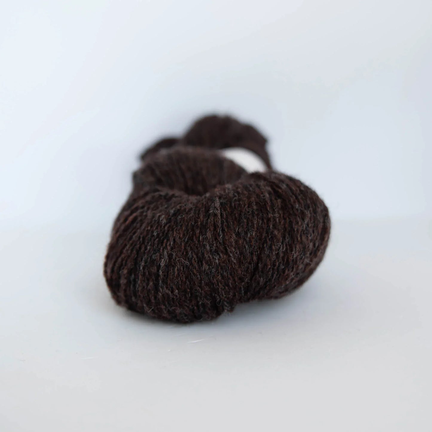 Ask 6103 Melert mørk brun - Strikkedrøm