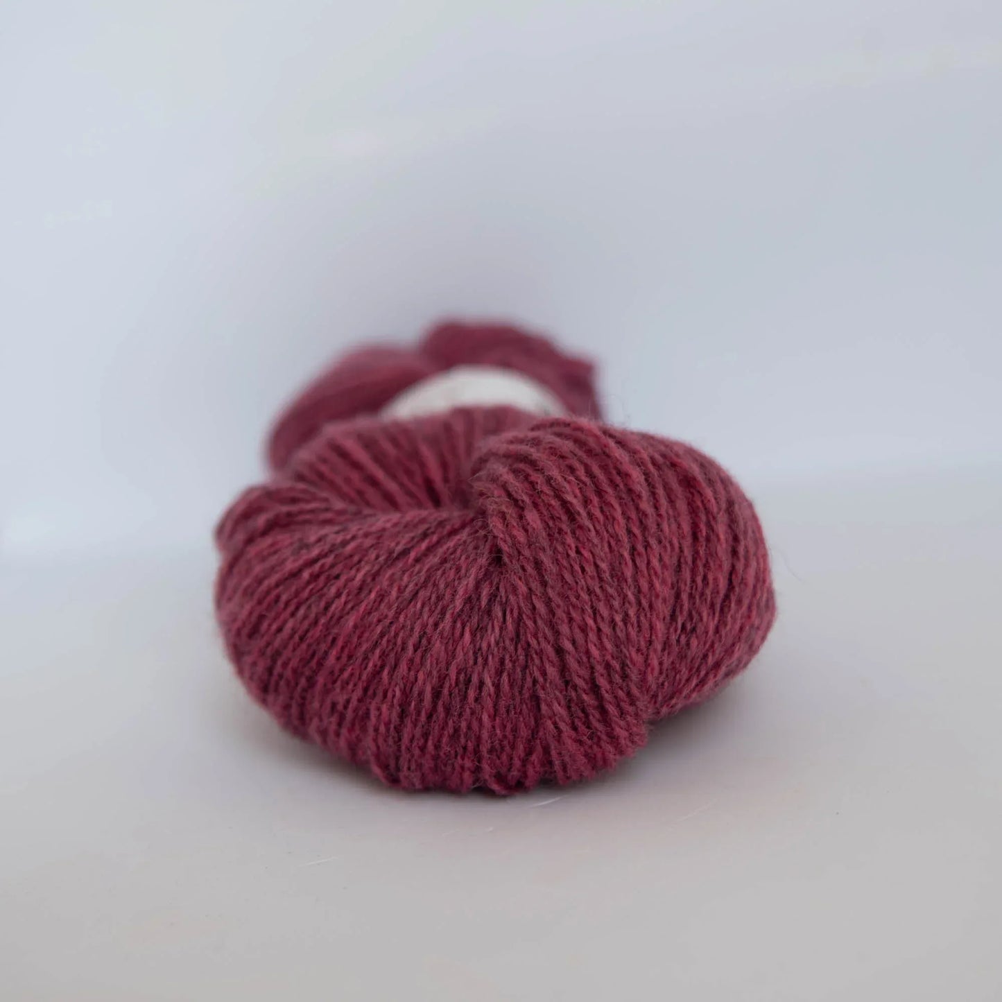 Ask 6573 Melert mørk rosa - Strikkedrøm