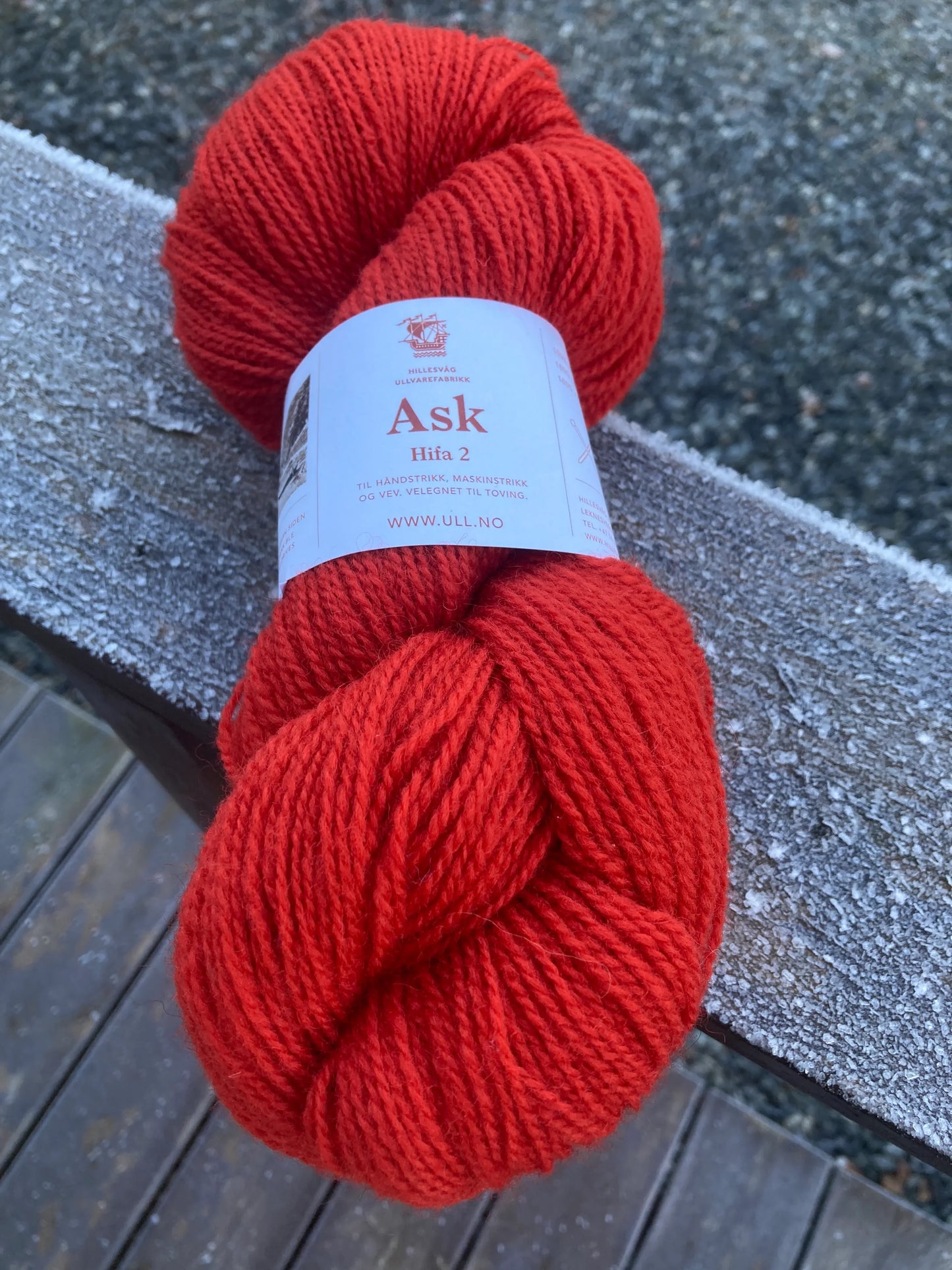 Ivelandsrød Ask - Strikkedrøm