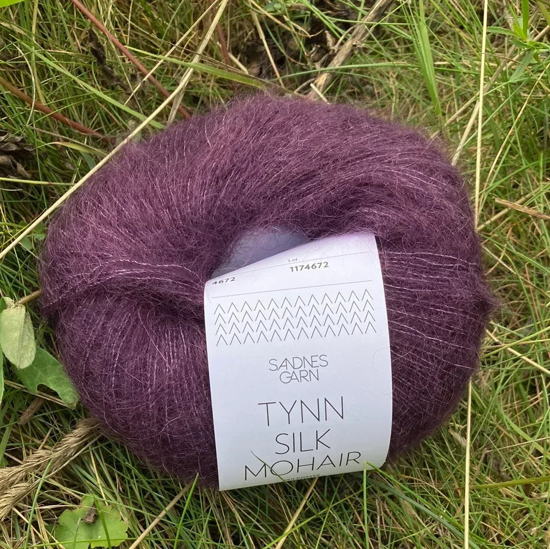 4672 Tynn silk mohair - Strikkedrøm