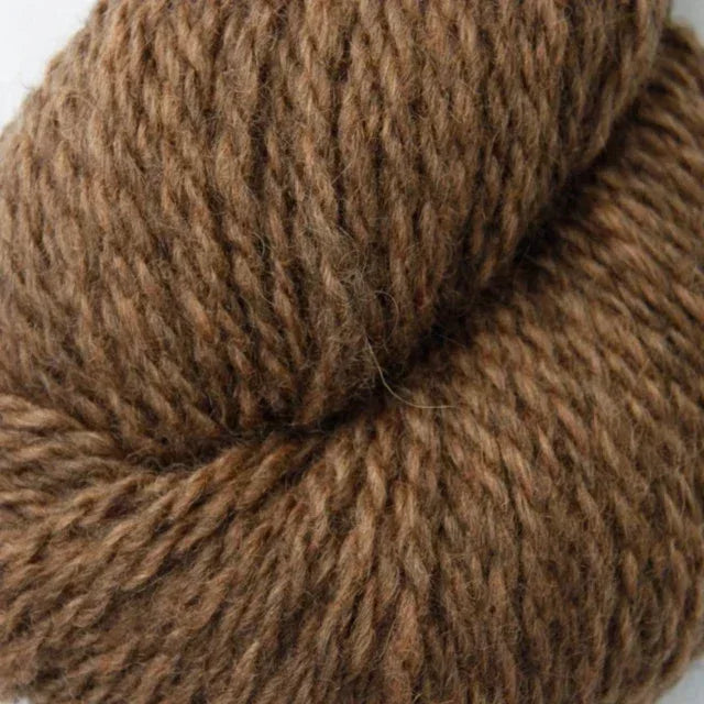 2102 Blåne pelsull lys brun - Strikkedrøm