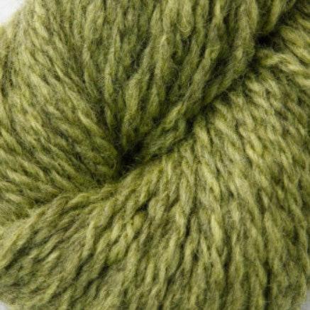 2107 Blåne pelsull Lime - Strikkedrøm