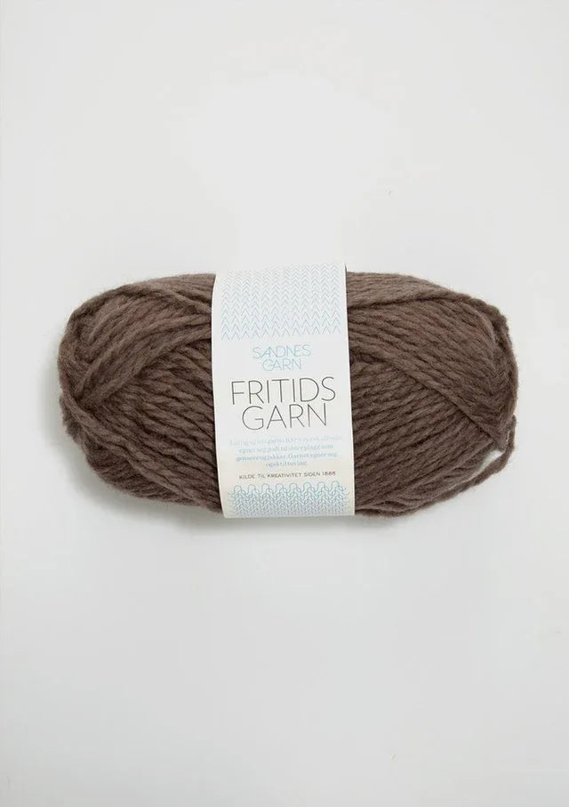 Fritidsgarn Sandnesgarn 3161 Eikenøtt - Strikkedrøm