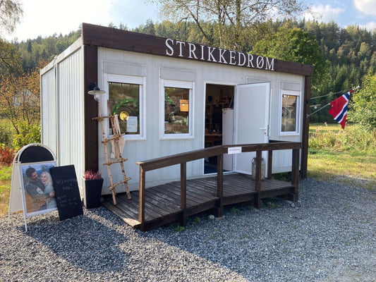 Mitt første blogginnlegg! Strikkedrøm