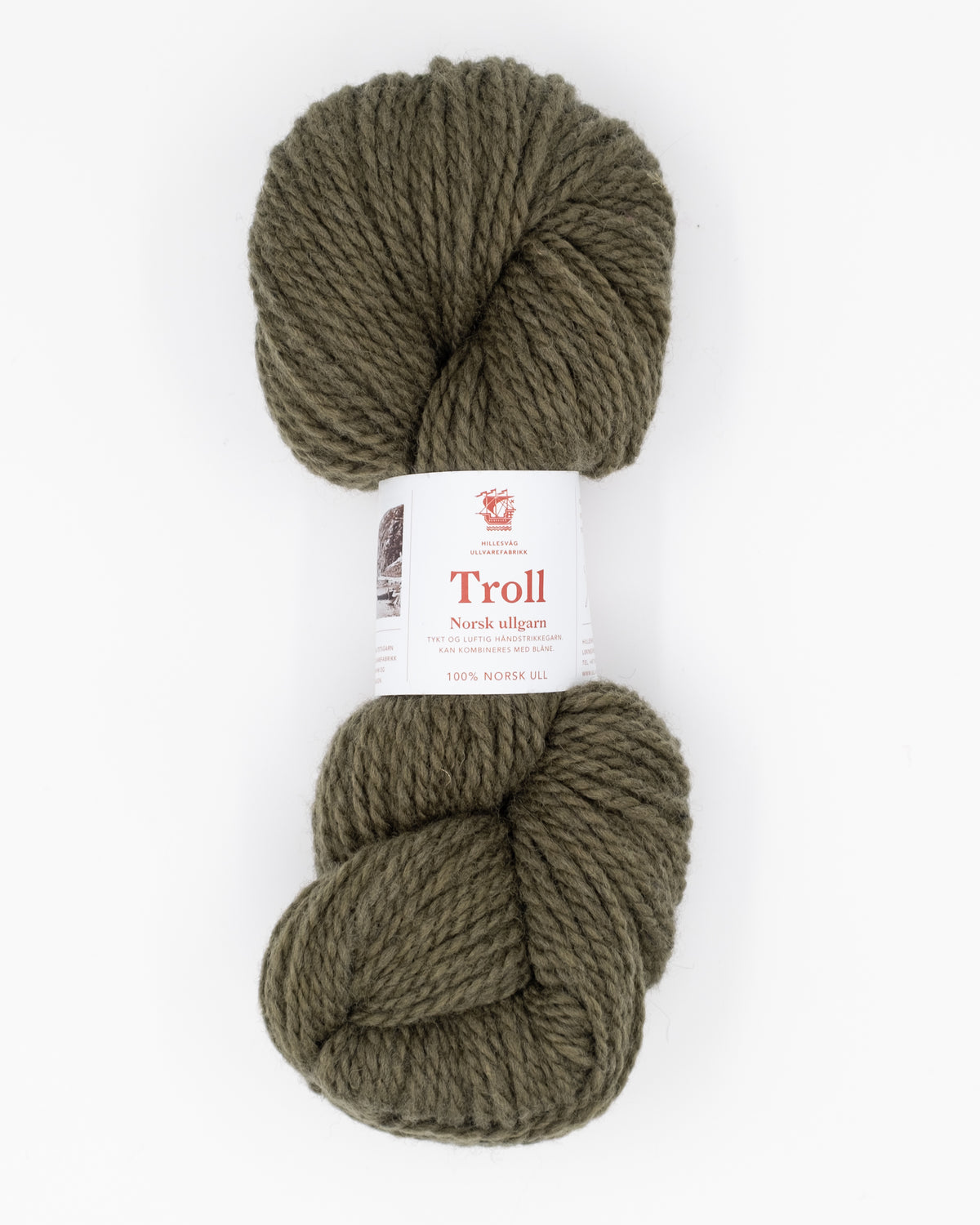 Troll 027337 støvet oliven