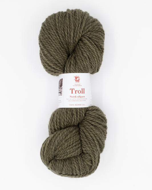 Troll 027337 støvet oliven
