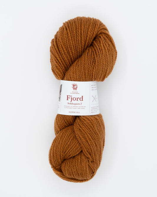 Fjord sokkegarn 569 Kobber