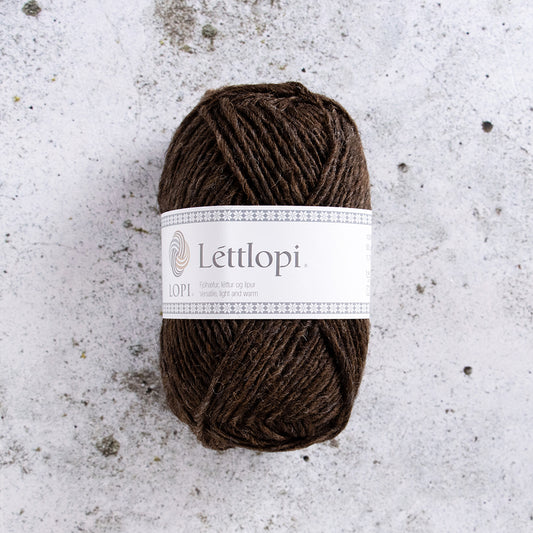 Lettlopi 10867  sjokoladebrun