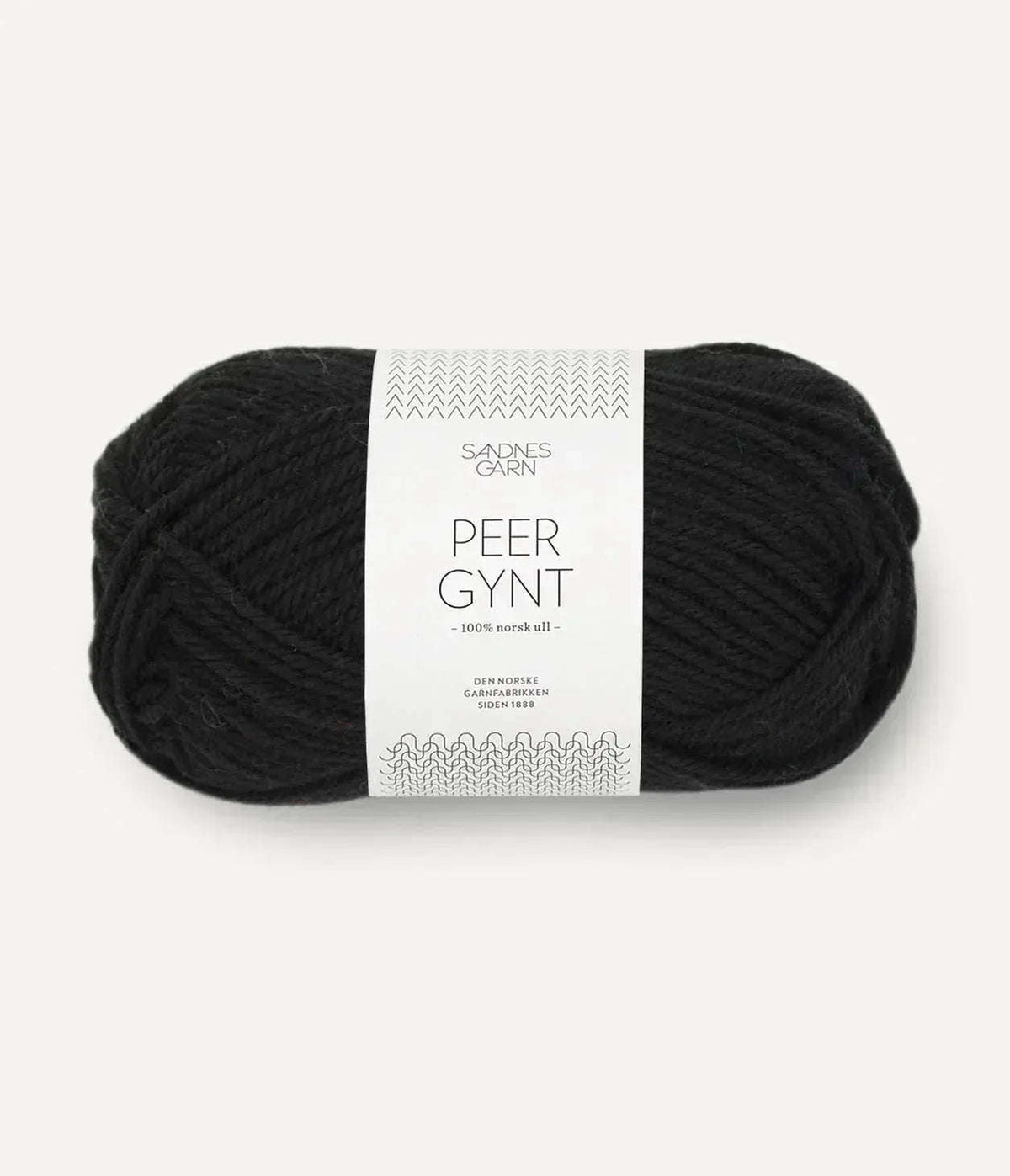 1099 Peer Gynt svart - Strikkedrøm