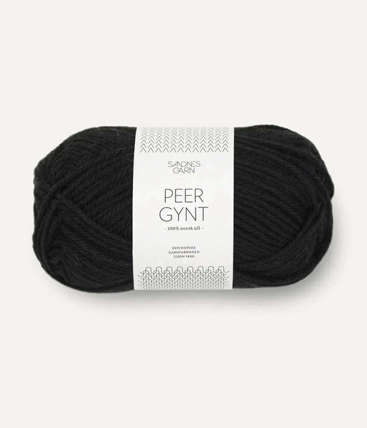 1099 Peer Gynt svart - Strikkedrøm