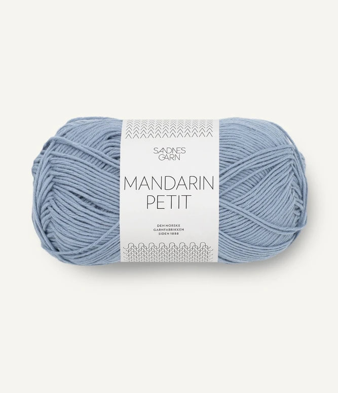 Mandarin petit 6032 blå hortensia