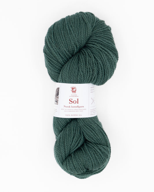 Sol lammeull 58432 dyp grønn