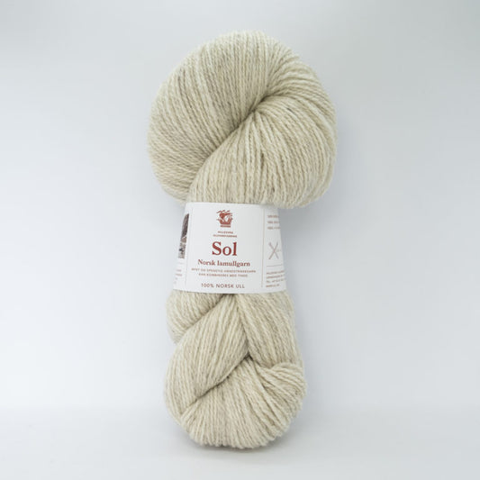 Sol lammeull lys beige 449