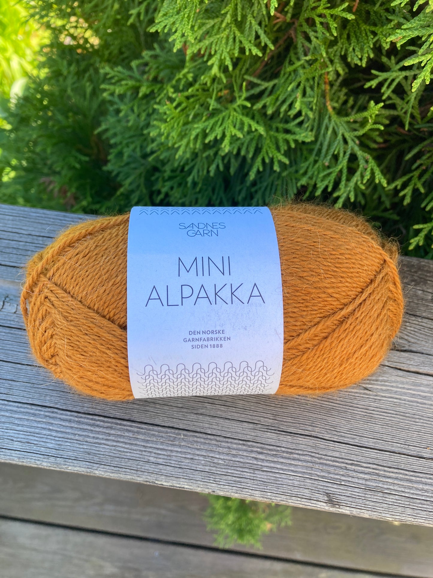 Mini alpakka 2355 sennepsgul