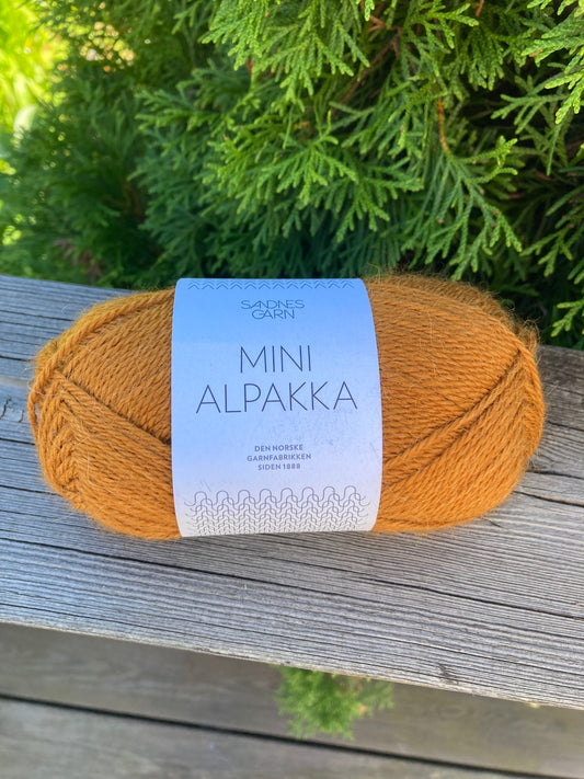 Mini alpakka 2355 sennepsgul