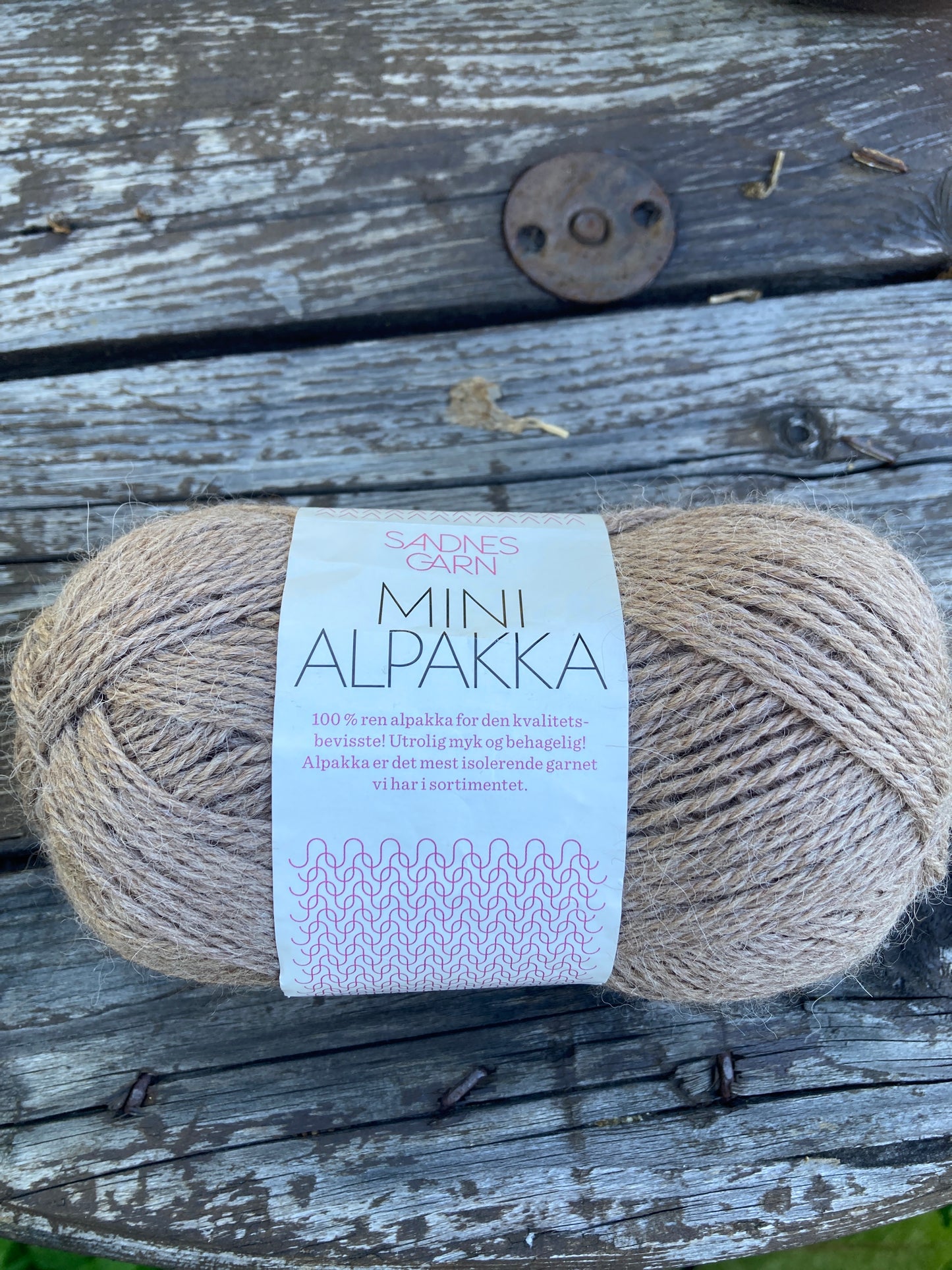 Mini alpakka 3151 beige