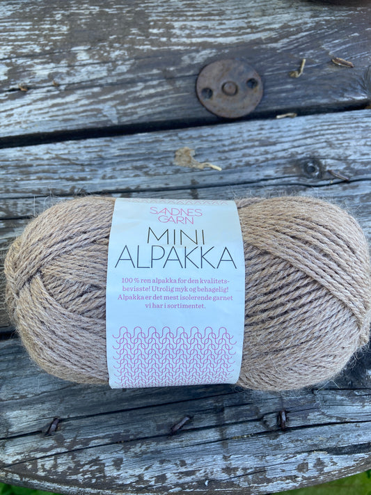 Mini alpakka 3151 beige