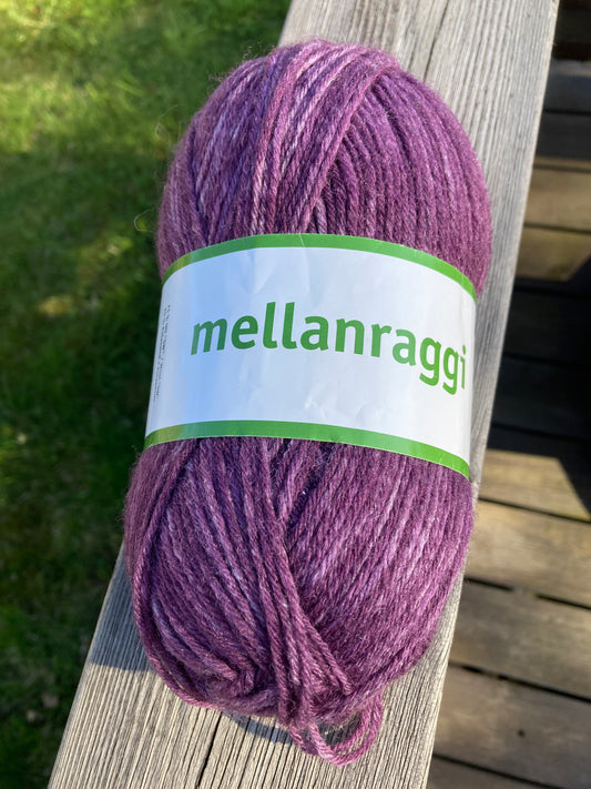 Mellanraggi Melert burgunder 28221