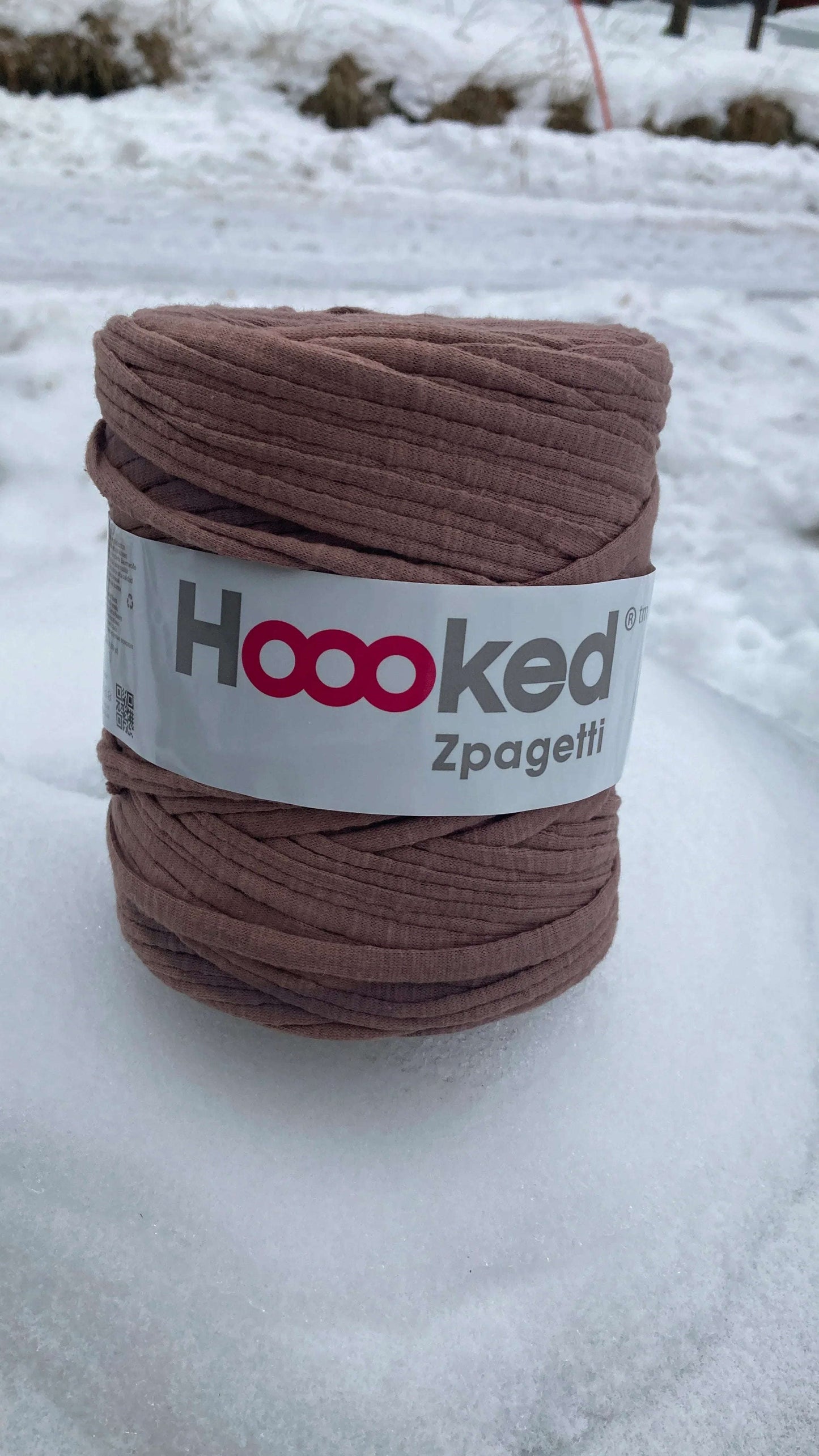 Hooked Zpagetti 57913 Lysebrun - Strikkedrøm