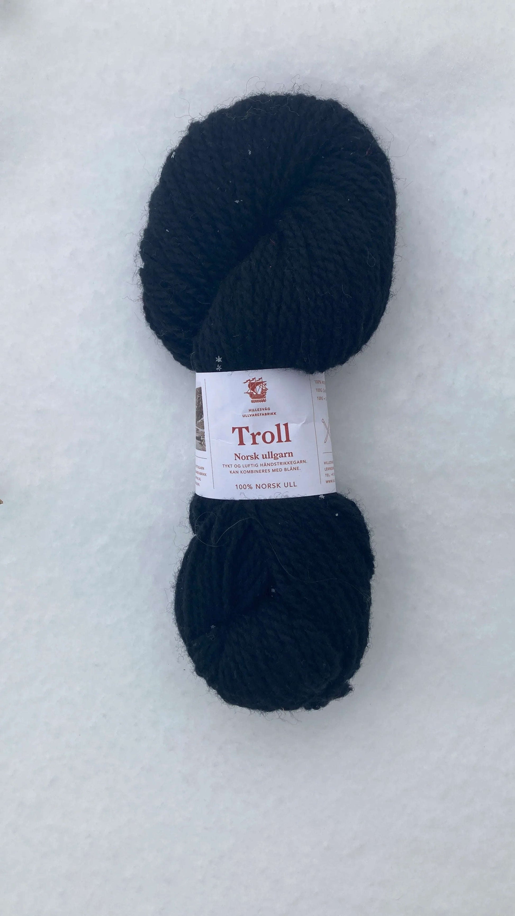Troll 708 svart - Strikkedrøm