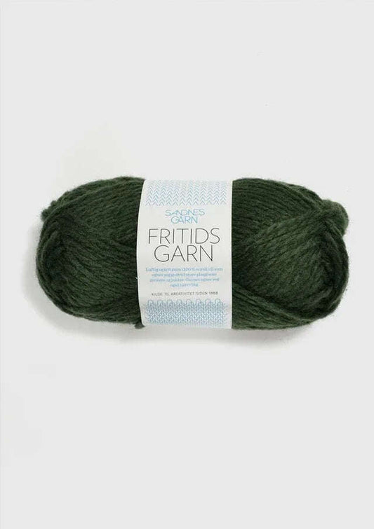 Fritidsgarn 8571 Mørk grønn - Strikkedrøm