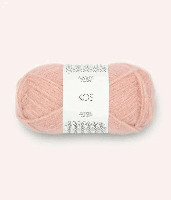 KOS 3511 Pudderosa - Strikkedrøm