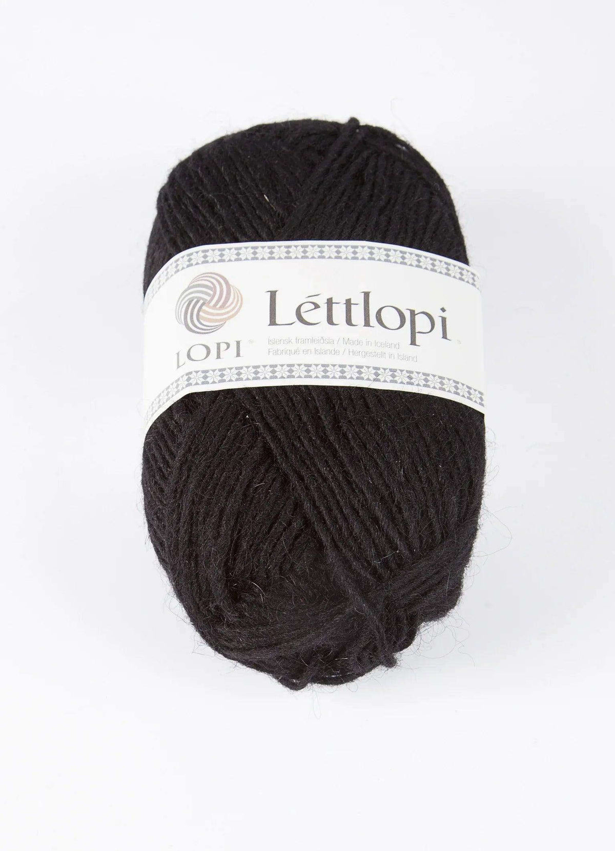 Lettlopi 0059 Svart - Strikkedrøm