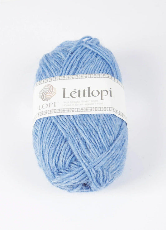 Lettlopi 1402 Heaven blue heather - Strikkedrøm