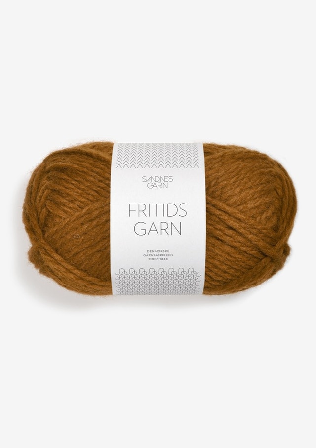 Fritidsgarn 2564 Gyllen brun