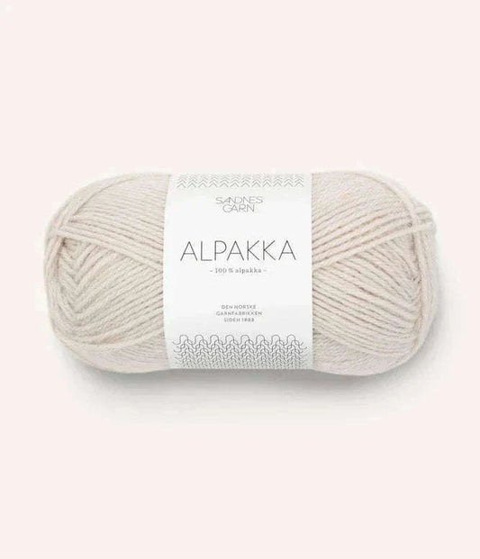 Sandnesgarn Alpakka 1015 Kitt - Strikkedrøm